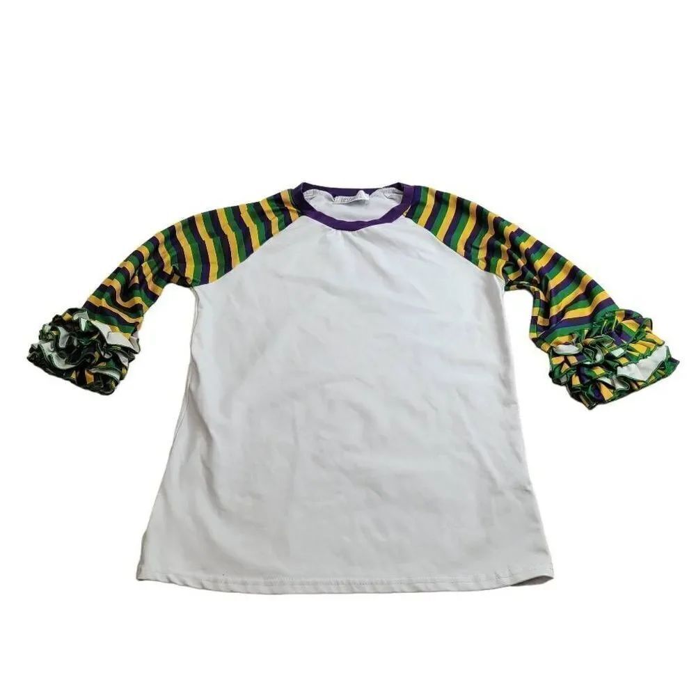 Mardi Gras shirt 10 youth